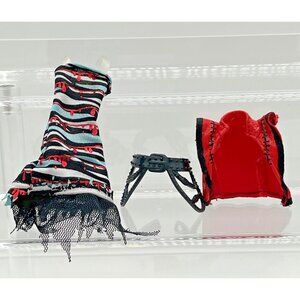 Monster High Zombie Shake Werecat Twins replacement dress vest belt Mattel